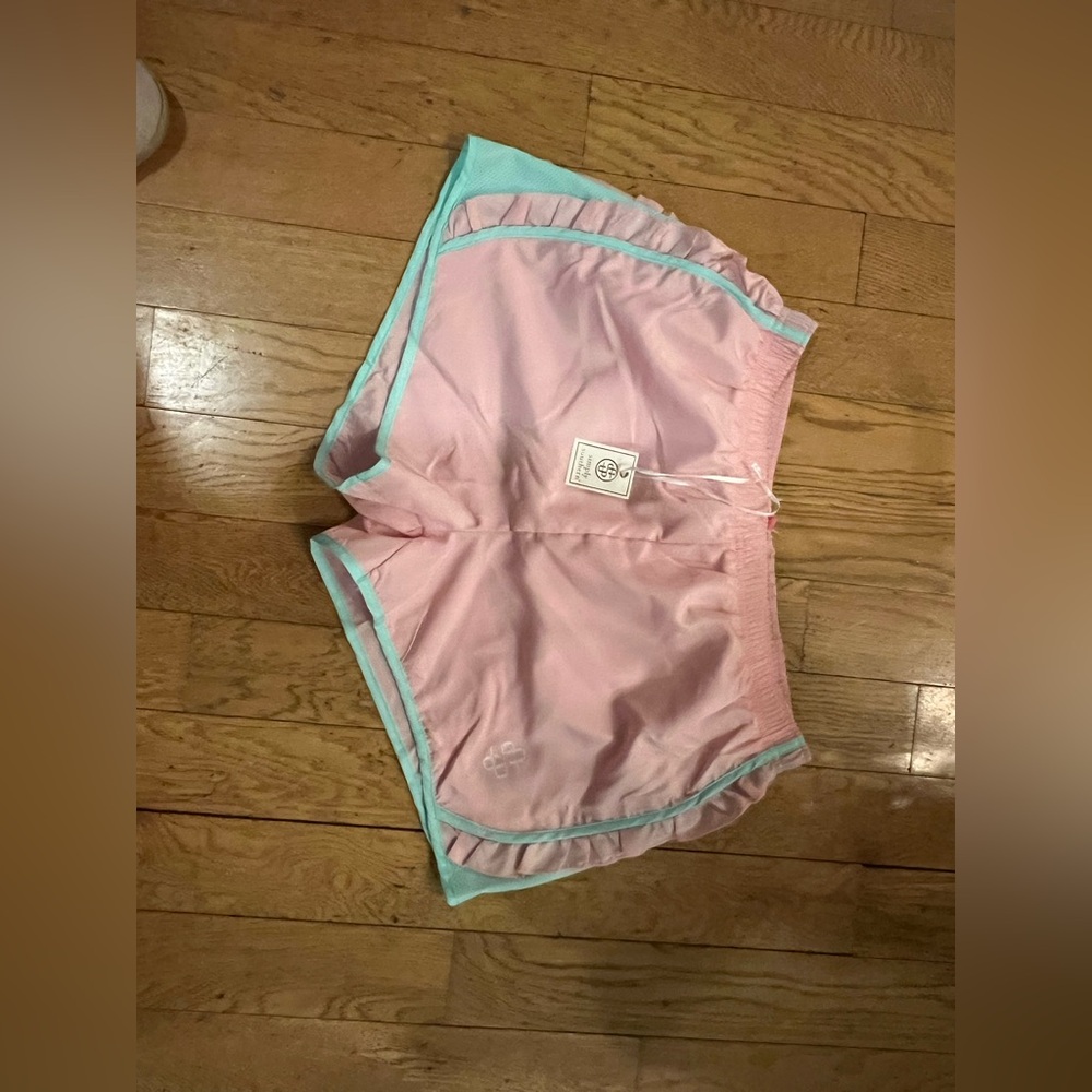 Simply Southern Pink and Mint Women's Shorts